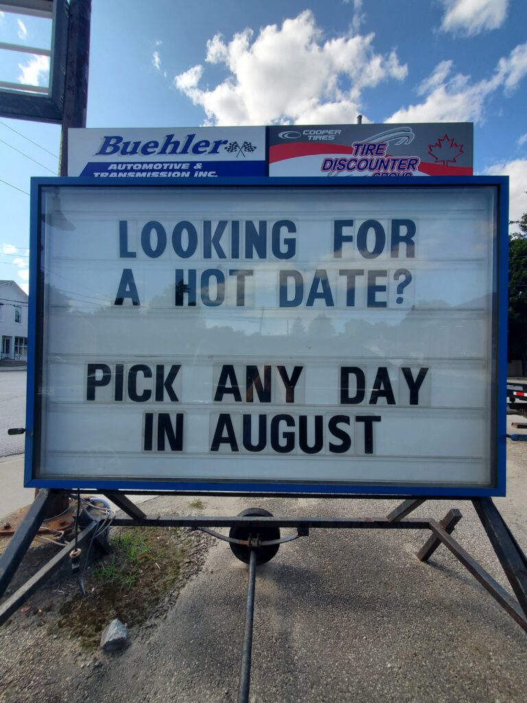 sign hot date